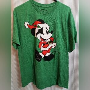 Mickey Mouse Santa T-shirt